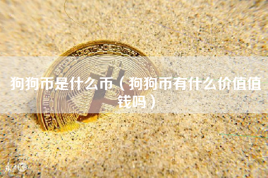 狗狗币在哪交易(狗狗币去哪里交易)